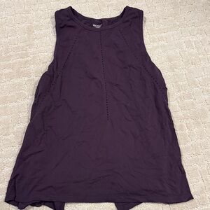 Athleta Foothills dark purple tank top